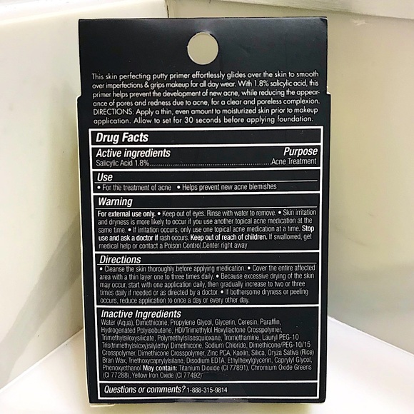 🆕🔥ELF PRIMER PUTTY W/1.8% SALICYLIC ACID A GREAT PRIMER&FIGHTS ACNE NWT!! - Picture 8 of 13